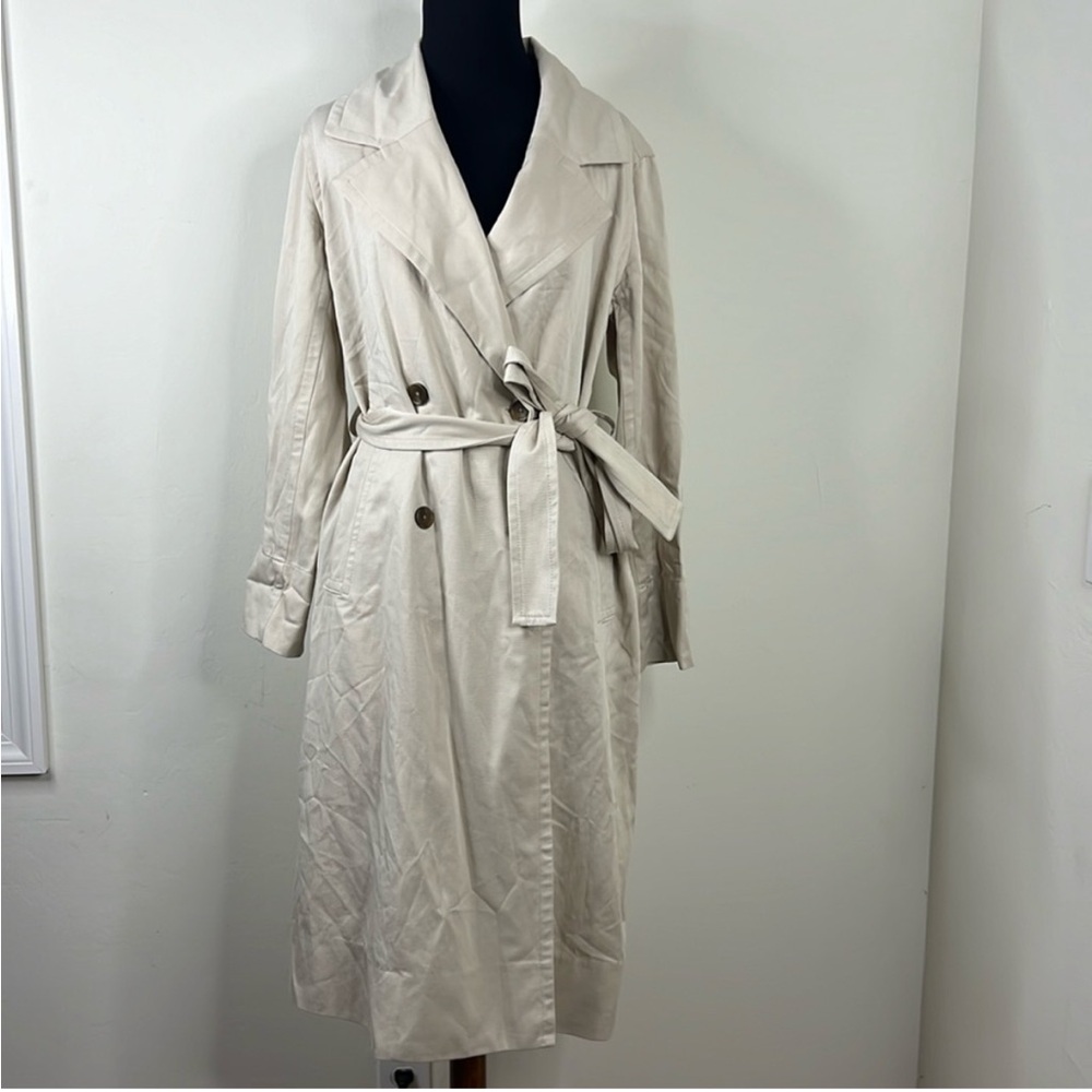 EVERLANE Classic Kaki Trench Coat XS